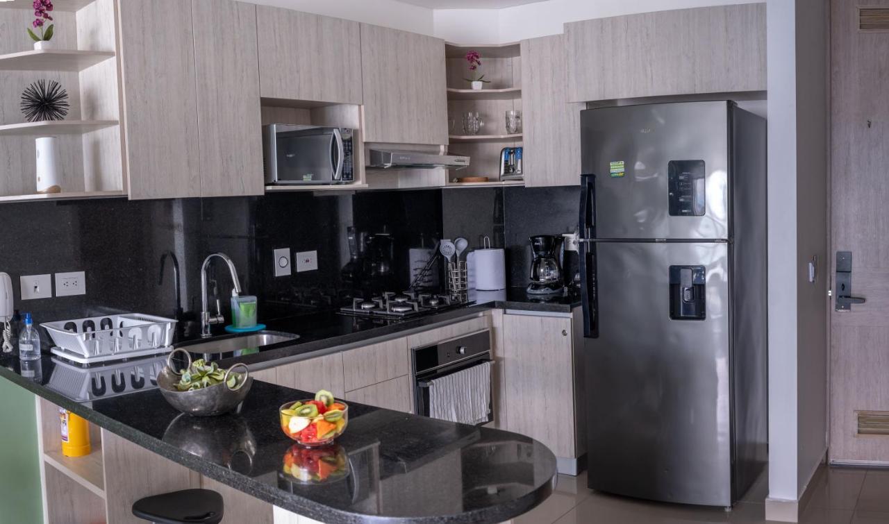 Lujoso Apartamento En Bocagrande Cartagena Luaran gambar