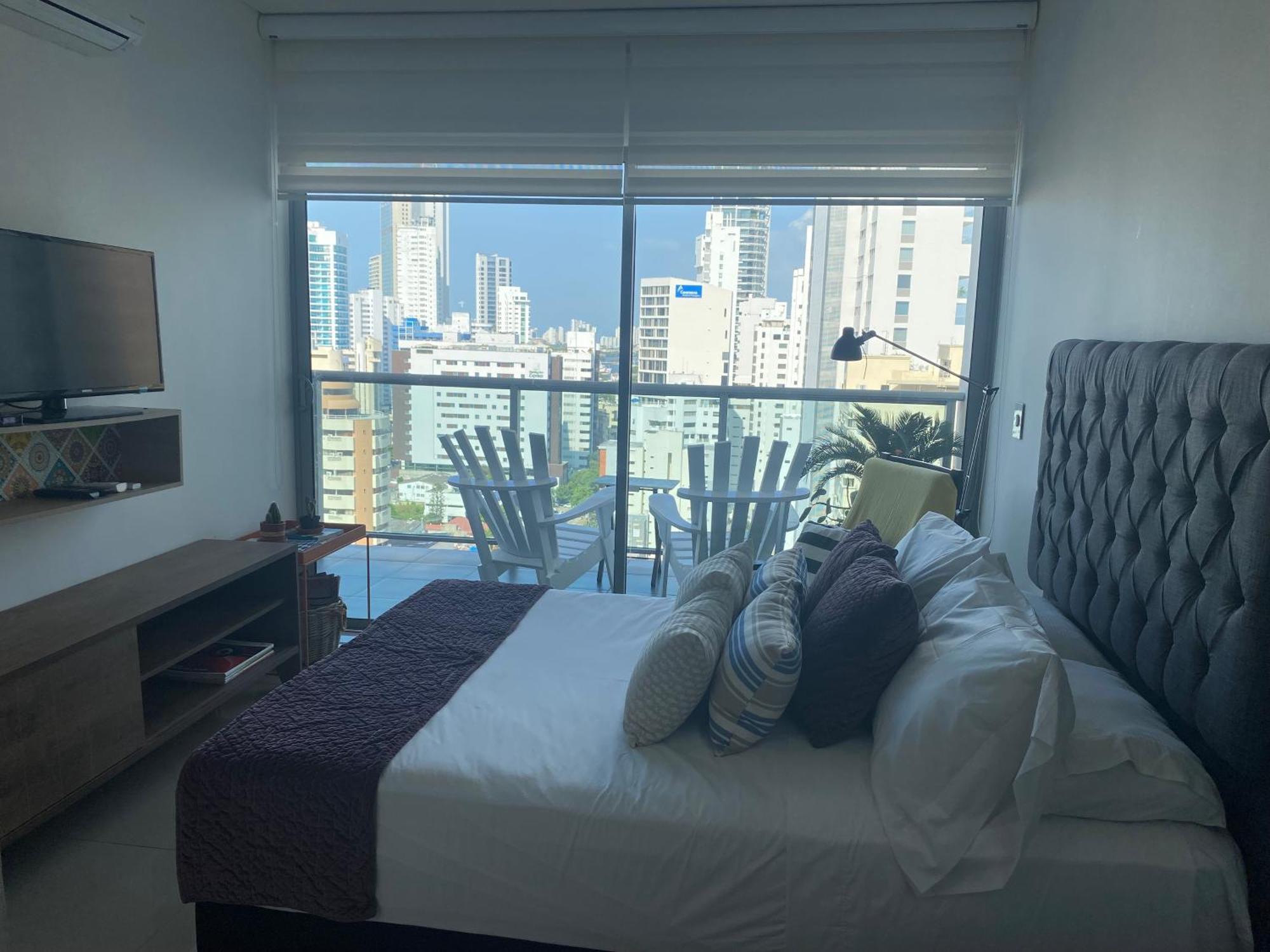 Lujoso Apartamento En Bocagrande Cartagena Luaran gambar